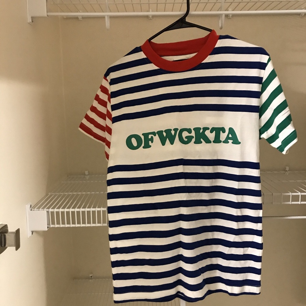 OFWGKTA striped tee